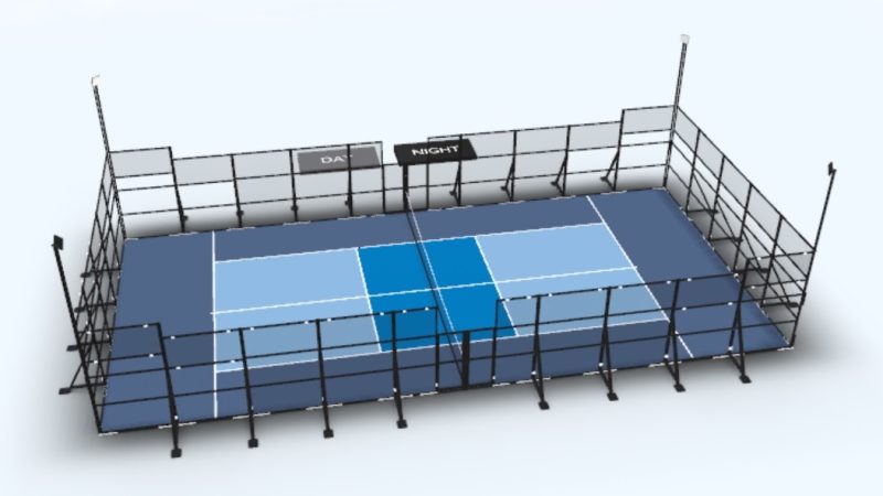 World’s First Pickleball and Padel Court!